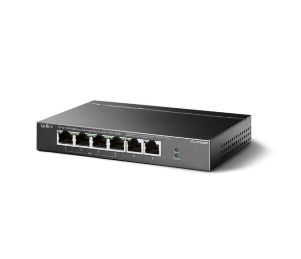 TP-Link 6p TL-SF1006P (6x10/100Mbit, 2xPoE+) - 1201250 - zdjęcie 2